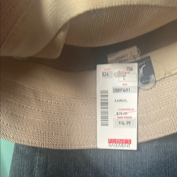 Kangol Light Tan Bucket Hat - Picture 2 of 2